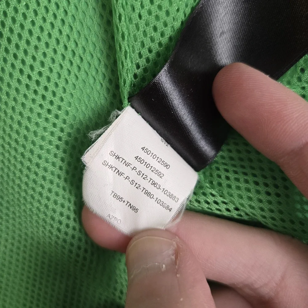 The North Face Jacket Mens Medium Green Hooded Hydrenalite Windbreaker Full‎ Zip
